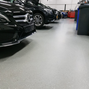 Kunststof bedrijfsvloer