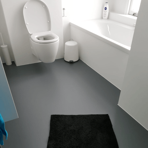 Gietvloer badkamer
