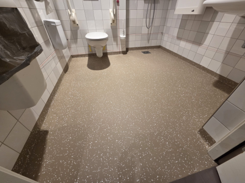 Reparatie-vloer-invalidetoilet